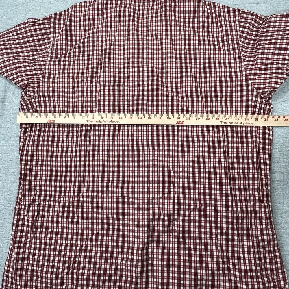 Ralph Lauren Polo Jeans Co. Plaid Short Sleeve Button Up Shirt XXL‎
